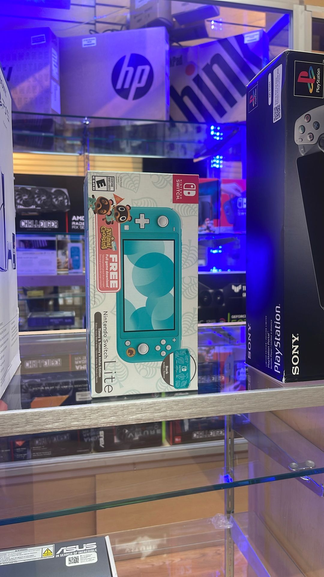 Nintendo Switch Lite with Animal Crossing