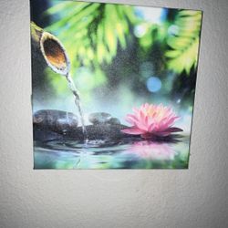 Lotus Flower Painting 