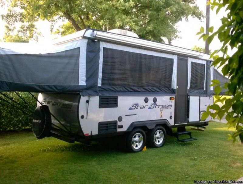 2008 Starcraft Starstream 3416 Pop Up Tent Trailer