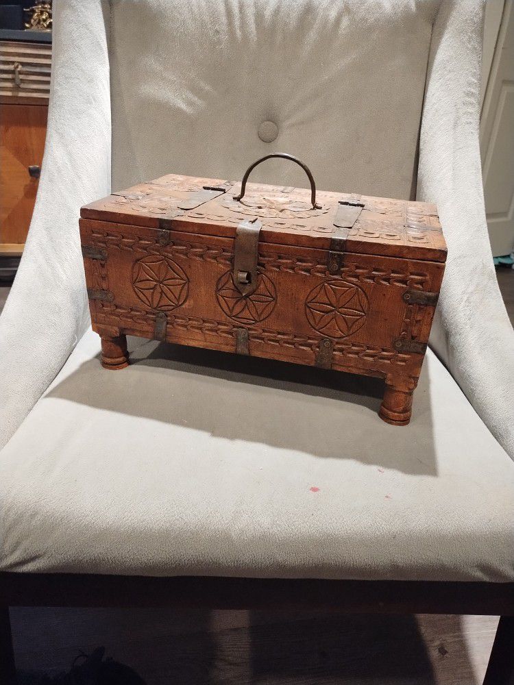Antique Footed Chest