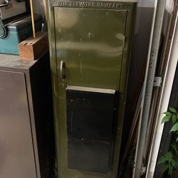 Vintage Otis Elevator Locker