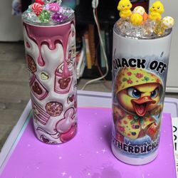 One-of-a-Kind 20oz Custom Tumbler – Hand-Finished & Insulated