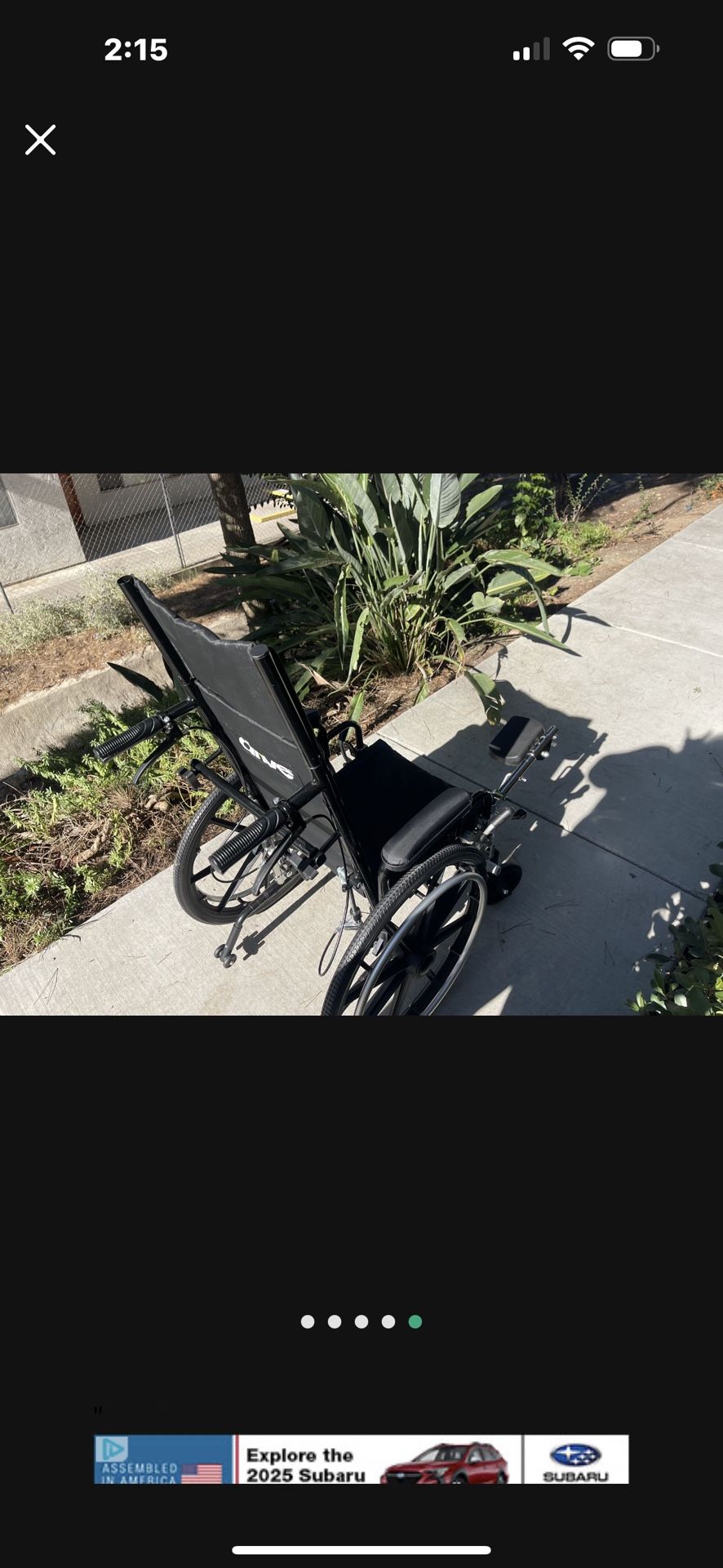 Manual Wheel Chair 