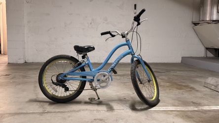 Kids Electra Townie 7D 20" Bicycle - Lightweight Aluminum - Blue