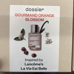 Dossier Gourmand Orange blossom 