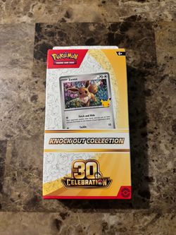 Pokemon 30th Celebration Knockout Collection Box