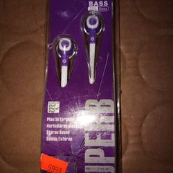 Brand New Superb Plastic Earbuds