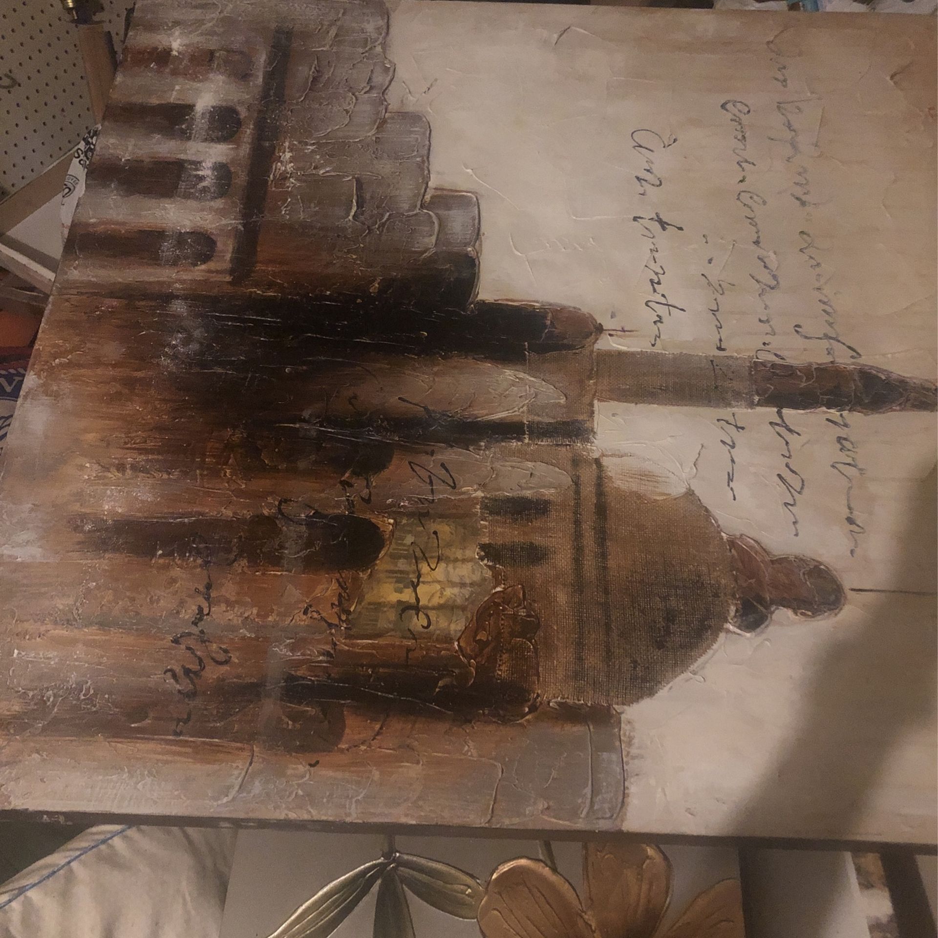 Old Mesopotamia Era Oil On Canvas One Out Of Set Of 10