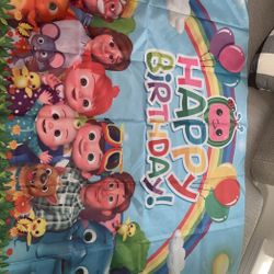 Cocomelon Birthday Banner NEW 