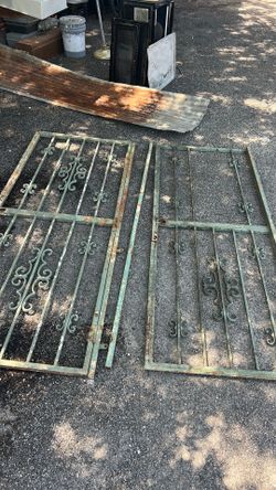 Old security doors