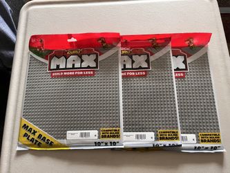 Green And Gray Lego Base Plate