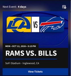 Bills at Rams