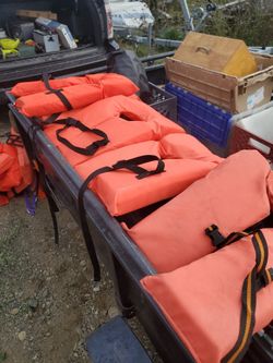 LIFEJACKETS! Adult Size And Some Childrens