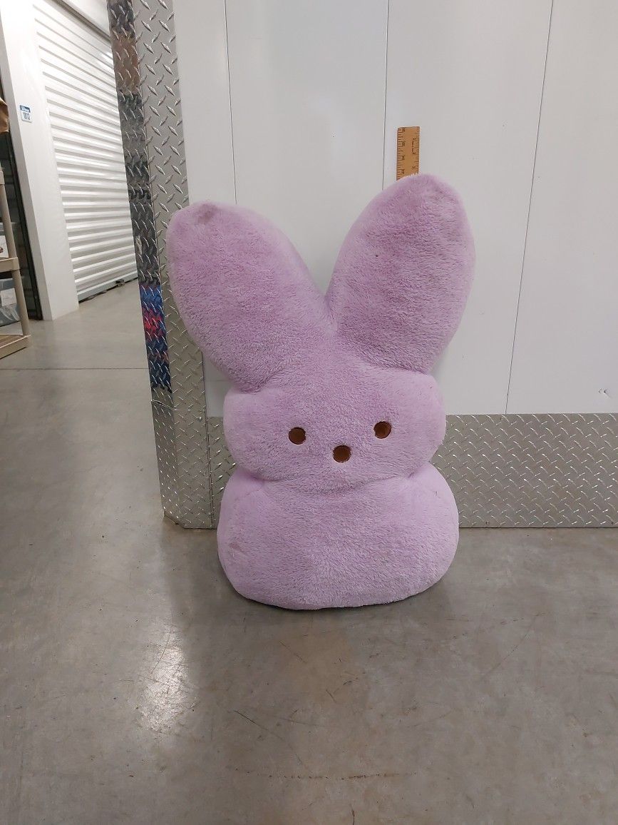 Jumbo Giant Purple Bunny Peep Plush 32"
