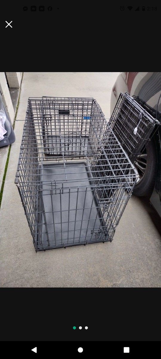 Large Sz Dog Cage/Crate 