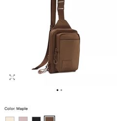 New BÉIS The Sport Sling Bag in color Maple