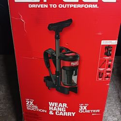 Milwaukee Fuel 18 Volt Backpack Blower. New