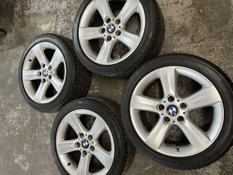 17” Bmw Wheels And Tires $1