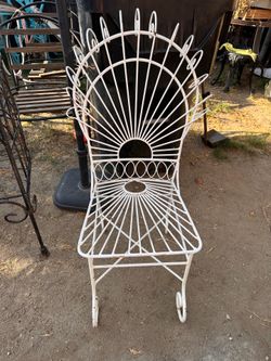 Beautiful vintage garden chair