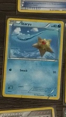 Staryu Pokemon Trading Card