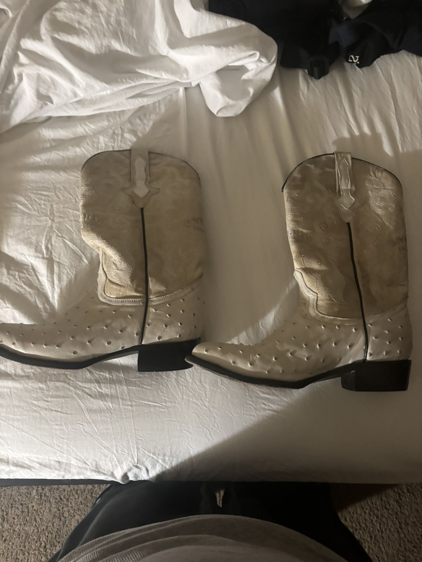 White Mens Boots