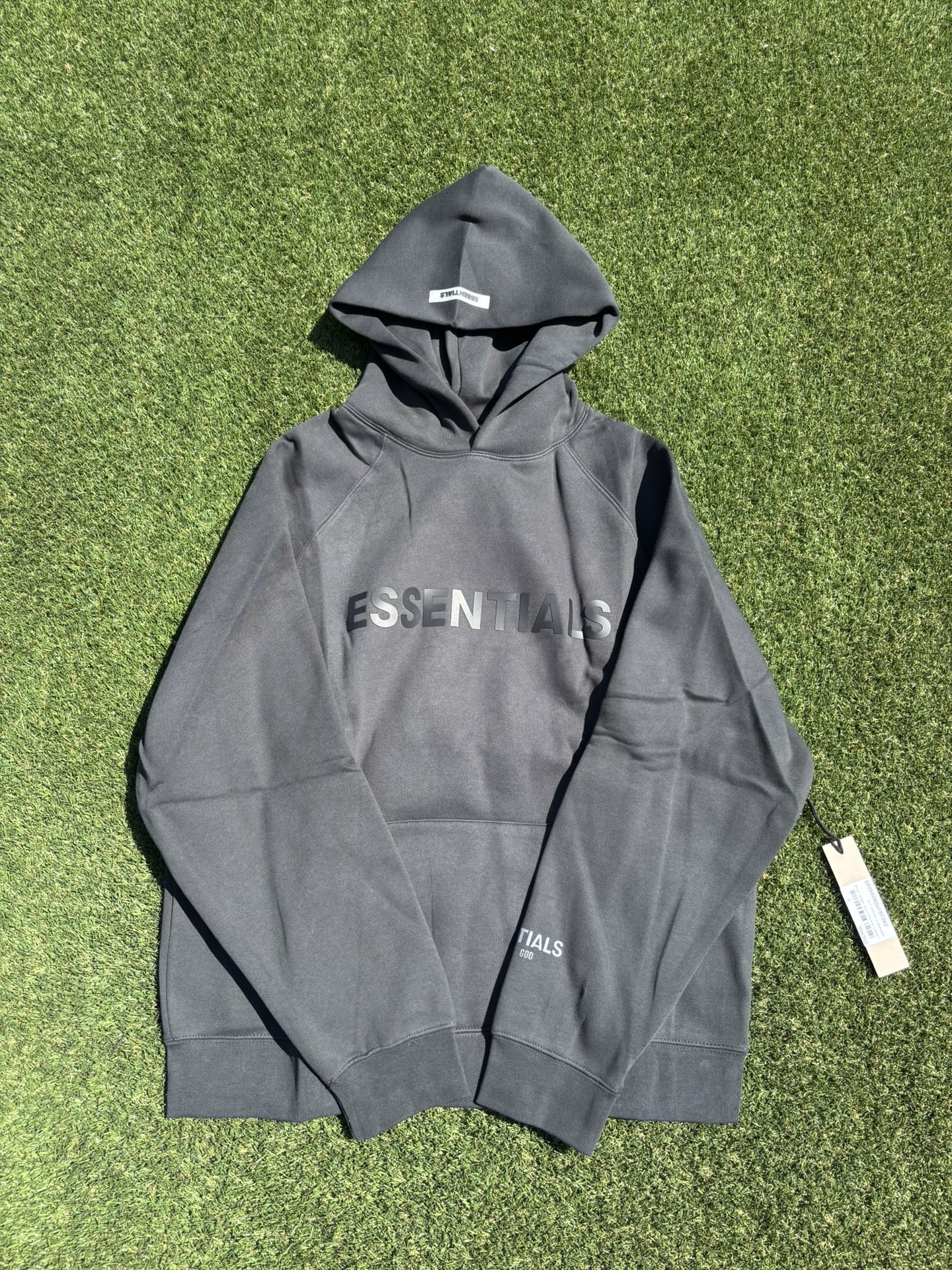 Fear of God Essentials Hoodie Black