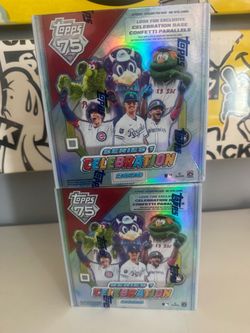 Topps 2026 Series 1 Celebration Baseball Hobby Box (x2)