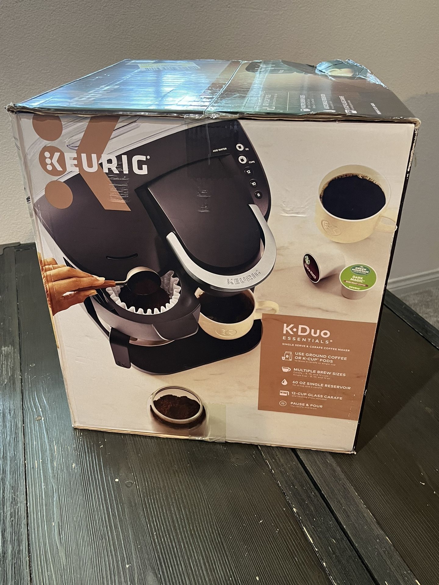 Keurig K-Duo Single Serve K-Cup Pod and Carafe Coffee Maker