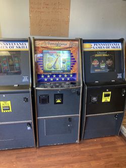 Arcade machines three machines each app $600. All new validated is working fine.