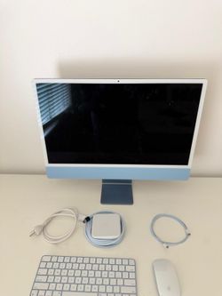 24-inch, Late 2023 M3 Apple iMac 8GB RAM and 256GB Storage Box Included