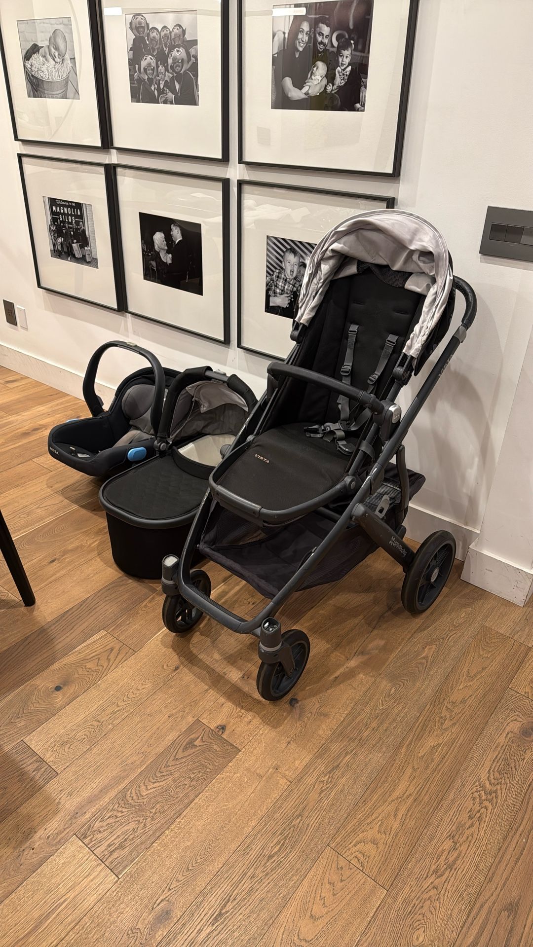 UPPAbaby Vista Stroller, Bassinet, Car Seat and Accessories