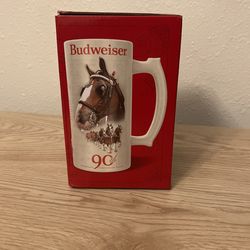 Budweiser 90th Anniversary Mug