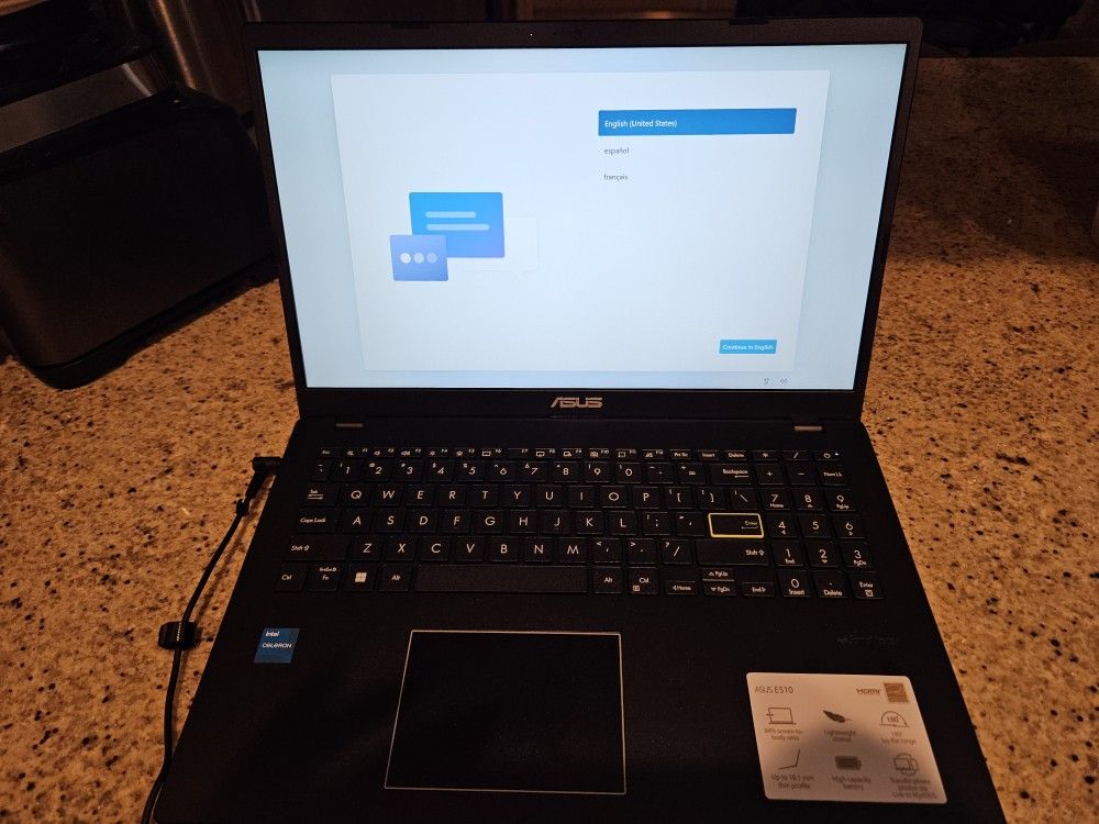 Asus E510 Laptop