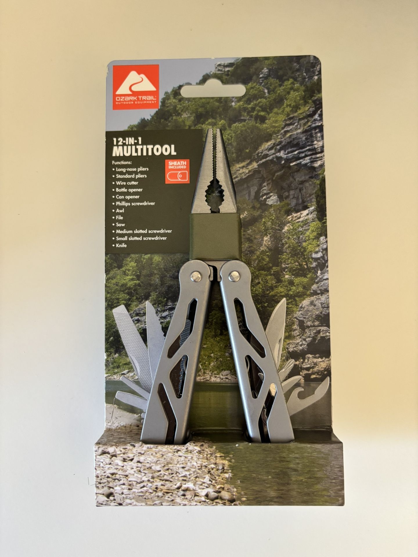 12-IN-1–MULTITOOL with Case/ Sheath/ Multi- Tool- Brand New.