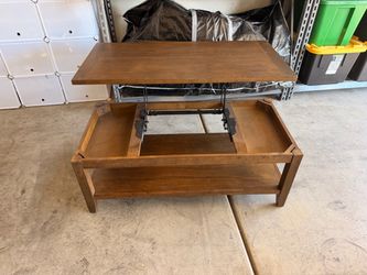Lift-Top Coffee Table with Storage