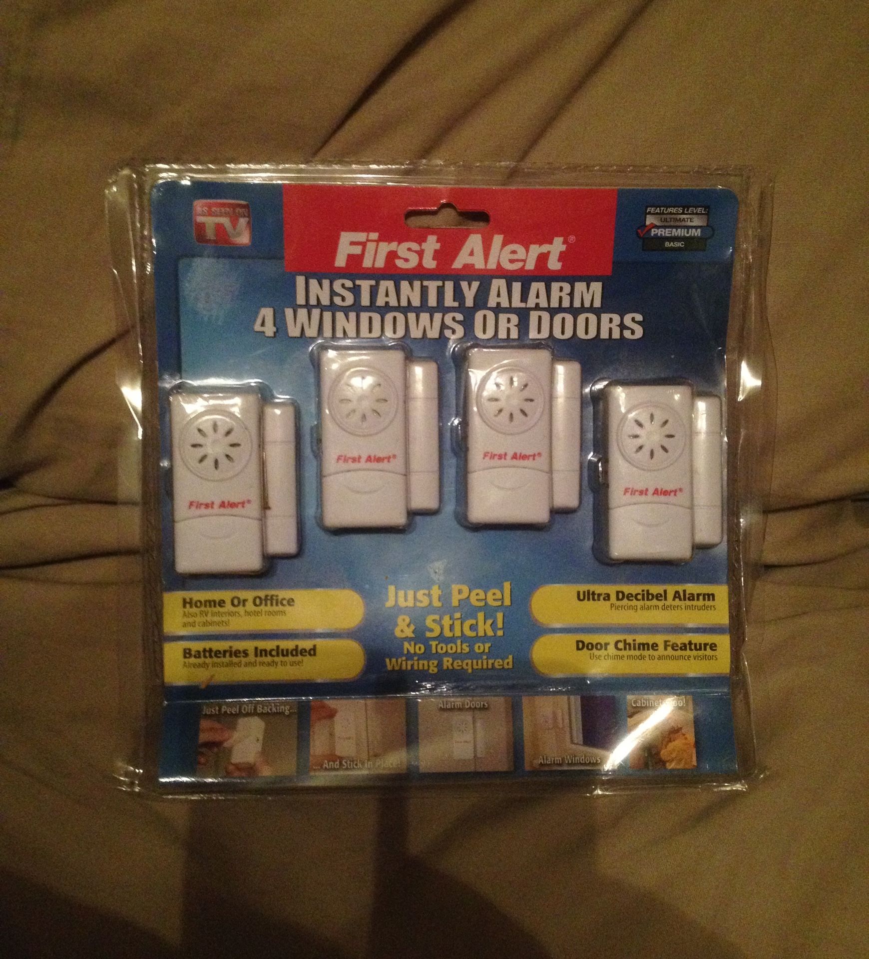 First Alert 4 Windows or Doors Alarm System