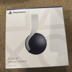 New Playstation Pulse 3D Wireless Headset
