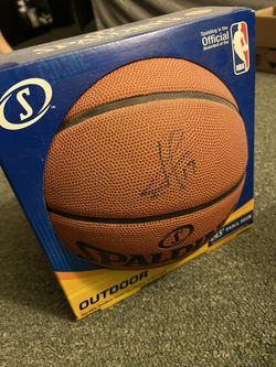 Jeremy Lin Signed Basketball Lakers