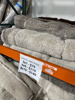 Costco Fluffy shaggy rugs