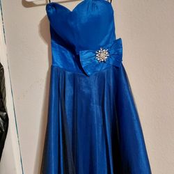 Royal Blue Dress