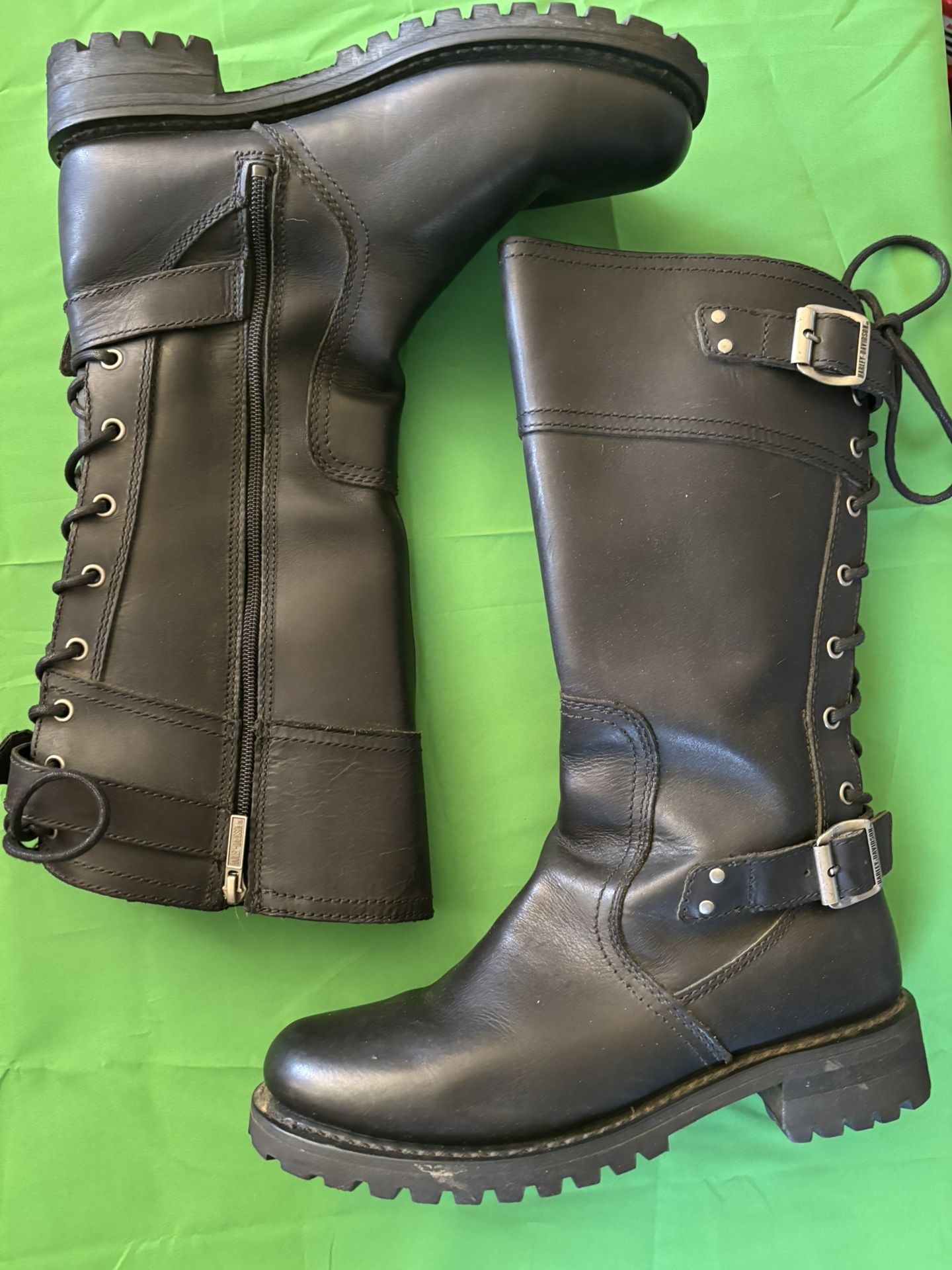 Women’s Harley Davidson Boots Size 10