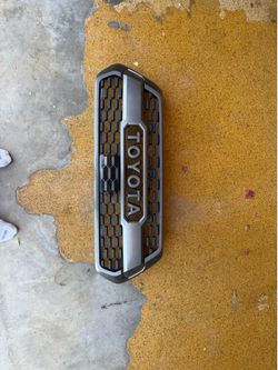 Tacoma Pro Grille (DIY Paint Matched to Gray Toyota Color)