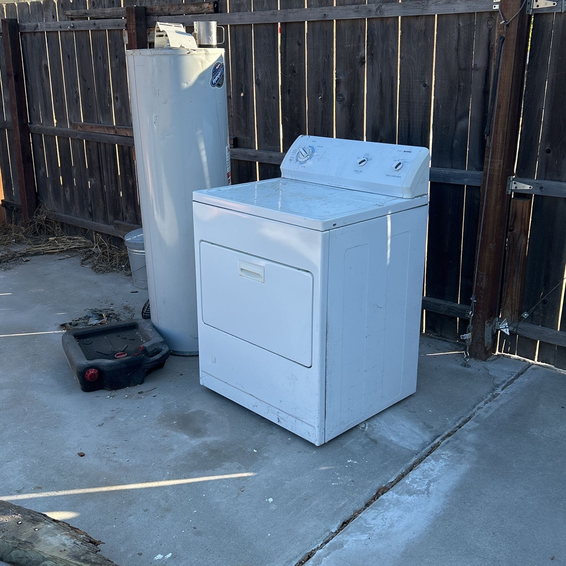 Water Heater And Dryer