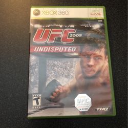 UFC 2009 Xbox 360 Game