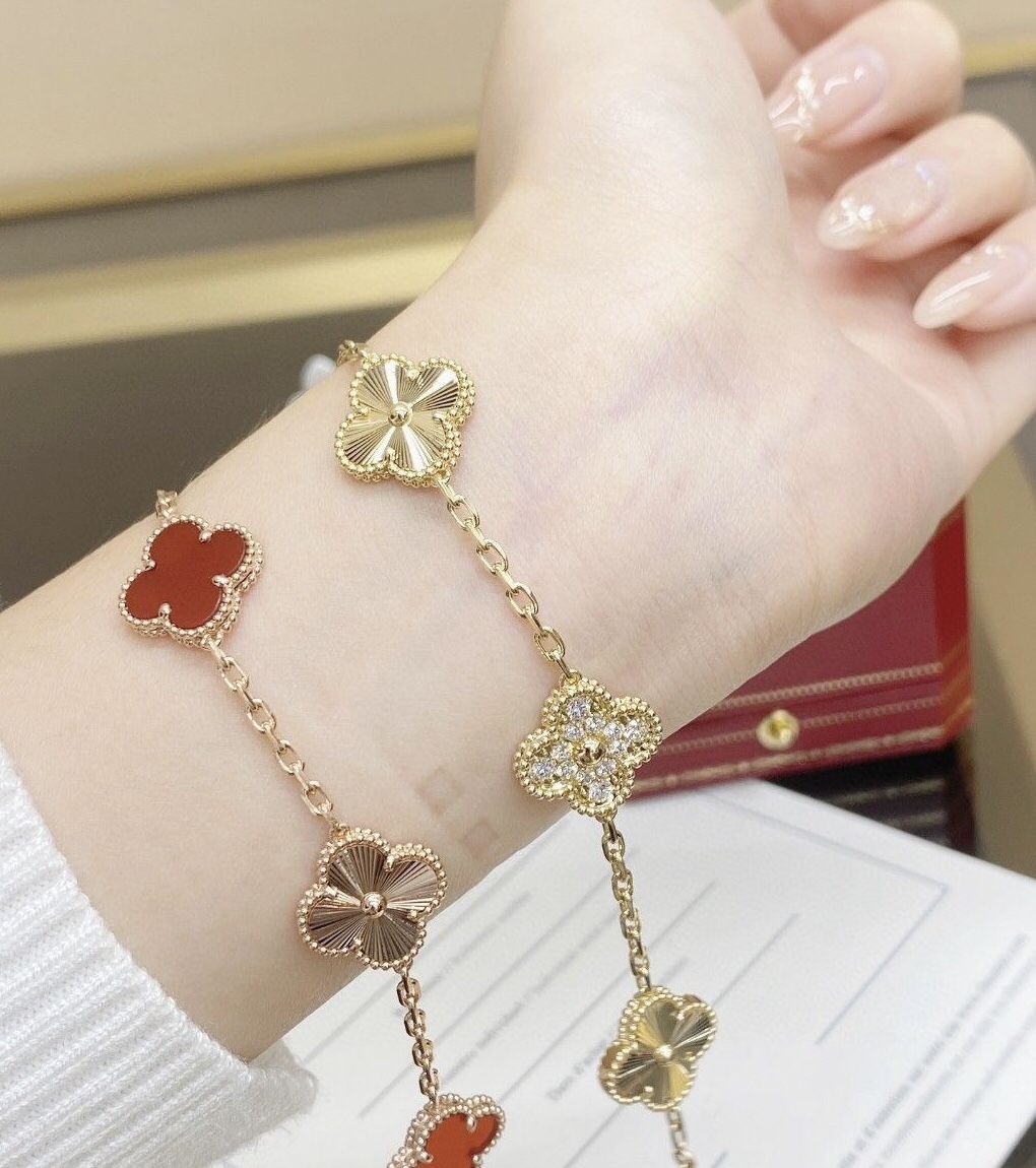 New Van Cleef & Arpels four-leaf bracelet(ffoo1331)92