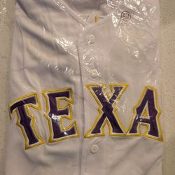 Texas Rangers LSU Josh Smith Jersey Size Medium 
