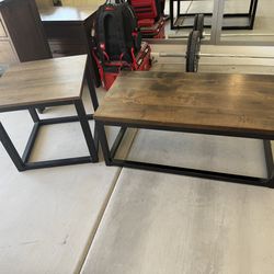 Coffee and end table