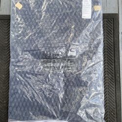 Crate&Barrel Woven Doormat/Navy