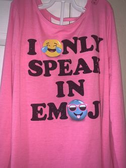 Emojis pijama top/ dress