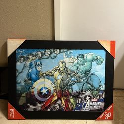 Marvel Avengers 3D Art